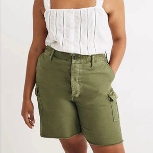Madewell Cut Off Cargo Shorts